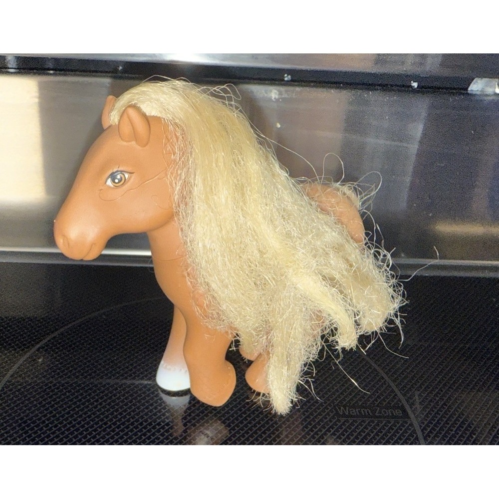 My Little Pony Fakie Vintage 1984 Lanard‎ Tan Body Brown Mane Brown Eyes Horse